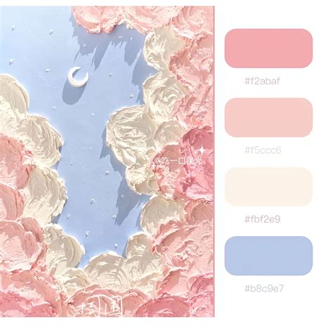 Spring Cherry Blossom Color Palette | Tavolozze dei colori, Palette dei ...