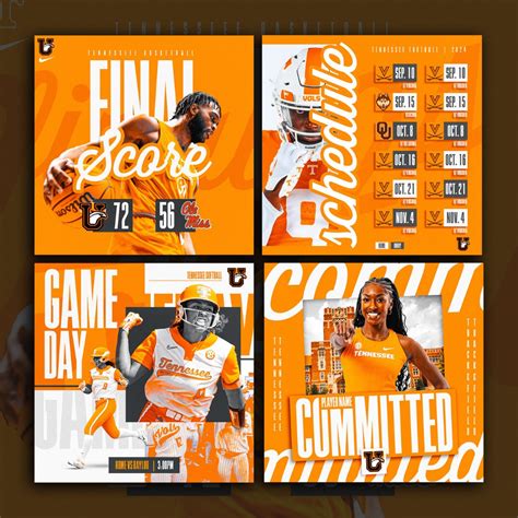 Pro-level Photoshop Sports Social Media Templates - Gameday, Final ...