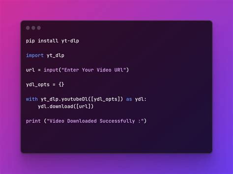 Download Python Video Offline 的图像结果