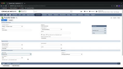 Image result for NetSuite Transaction Relocation Tutorial