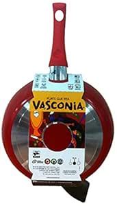 Buy Vasconia 4018066 10.2-Inch Saber Collection Fry Pan, Small, Red ...