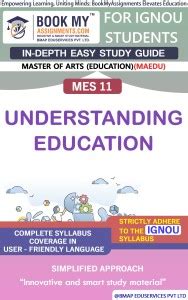 IGNOU MES 11 Understanding Education In Depth Guide For Ignou Student ...