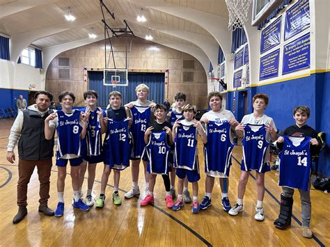 St. Joseph's Men's Club | CYO 2024-2025 -Boys (3rd -8th)