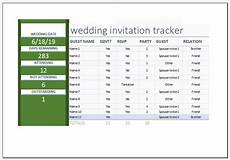 Wedding Invitation Tracker by Wedding Invitation Tracker Template For Ms Excel Excel Wedding Invitation Tracker