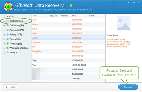 Image result for Android Contacts Recovery