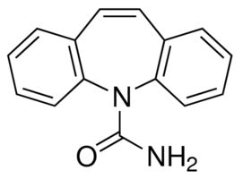 Fig. 1: Chemical structure of carbamazepine [1]