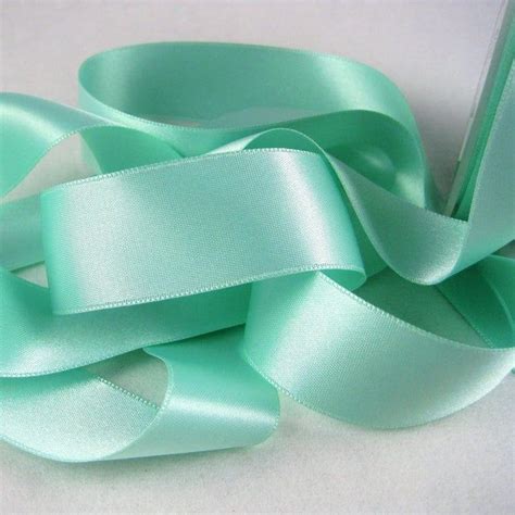 Premium 1.5 inch satin ribbon (Pastel color)-Mint green – Inkarto