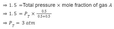 Dalton’s law of partial pressure: Statement & Mathematical ...