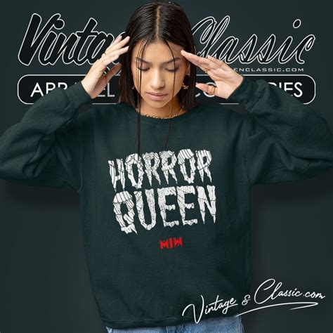 Motionless In White Shirt Horror Queen - Vintagenclassic Tee