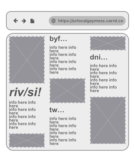 Carrd Templates Free Download - Social Media Template