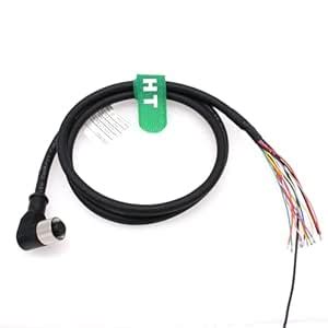 HangTon Cognex In-Sight 7000 Cable Right Angle M12 A-Coded 12 Pin ...