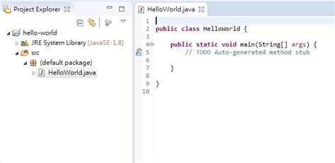 HelloWorld Java Gradle Eclipse 的图像结果