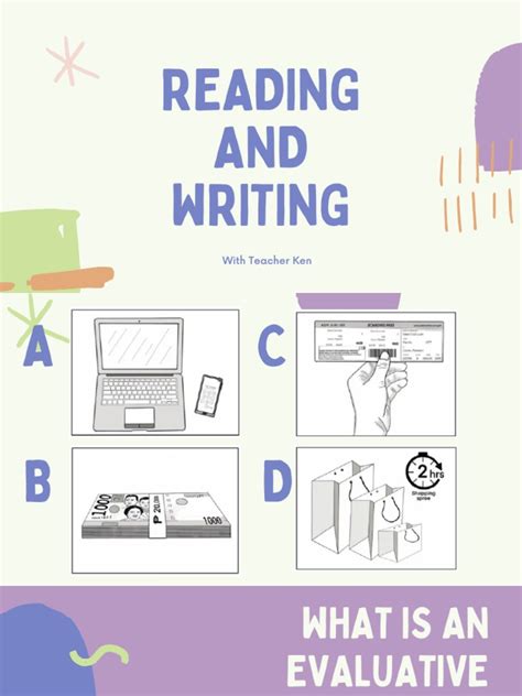 Image result for How to Write Evaluative Statements
