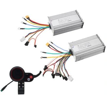 Jingbo 60v 45a foc sine wave electric scooter controllers with display ...