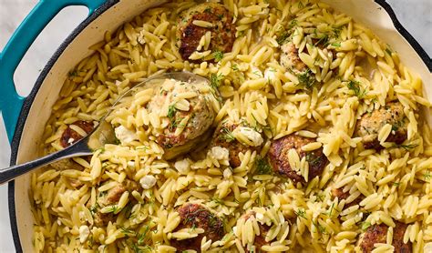 One-Pan Meatballs & Rice Recipe (6 Ingredients!) | The Kitchn