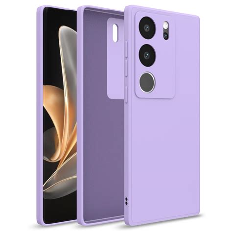 Pikkme Vivo V29 / V29 Pro 5G Back Cover Soft Matte Liquid Silicone TPU ...