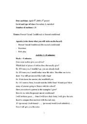 Image result for Second Conditional Lesson Plan