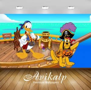 Avikalp 152.4 cm x 182.88 cm Waterproof Animation & Cartoons Vinyl ...