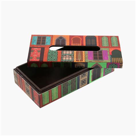 Buy INDIA CIRCUS Mughal Doors Reiteration Tissue Holder from India ...