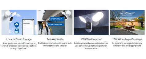 Tapo C720 Floodlight Outdoor Security WiFi Camera