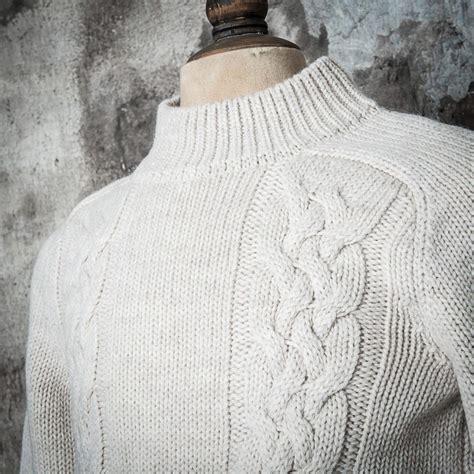 Men's cotton fisherman sweater online