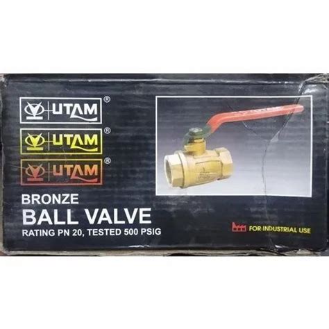 Industrial Valves - 1 Inch Utam Bronze Ball Valve Trader - Wholesaler ...