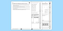 Multiplication Number Square (teacher made) - Twinkl