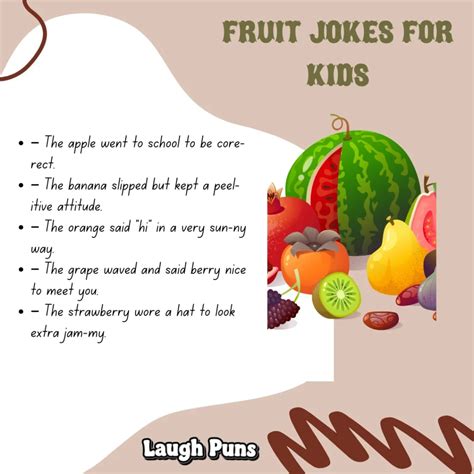 350 Best Fruit Jokes: Dirty, Short, Funny & One-liners For adults ...