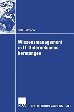 Buy Wissensmanagement in IT-Unternehmensberatungen Book Online at Low ...