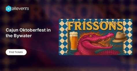 Cajun Oktoberfest in the Bywater, Frissons, New Orleans, 27 September ...