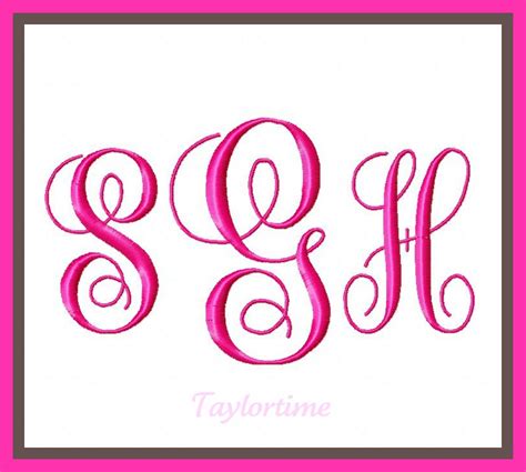 Image result for Fancy Script Monogram Font