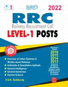 Railway Recruitment Cell Level-1 Posts: Buy Railway Recruitment Cell ...