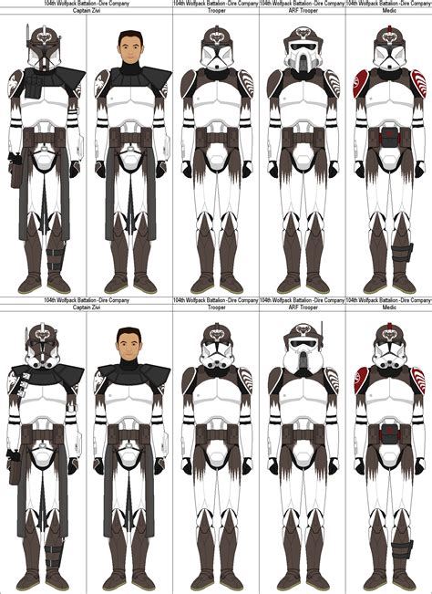 104th Wolfpack Battalion - Dire Company by MarcusStarkiller on DeviantArt