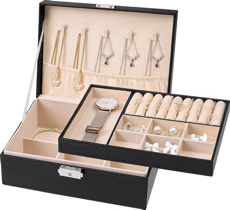 VINSH ENTERPRISE Jewellery Organiser Three Layer New Vintage Flannel ...