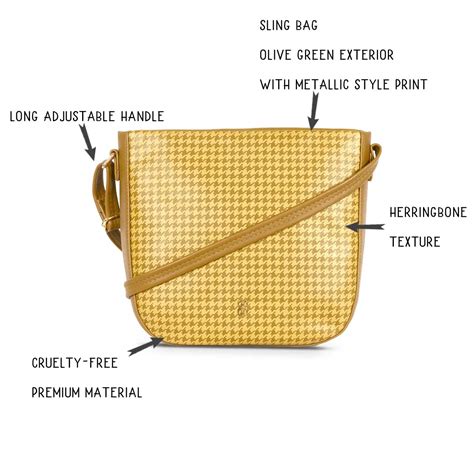 Baggit Women's Sling Bag - M1 (Green) : Amazon.in: Shoes & Handbags