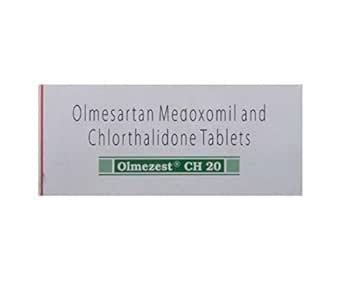 Olmezest CH 20 - Strip of 10 Tablets : Amazon.in: Health & Personal Care