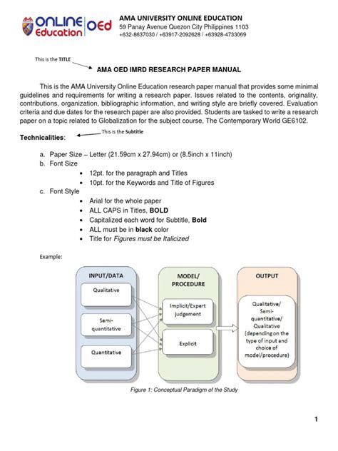 Image result for AMA Example Paper Format Original Research