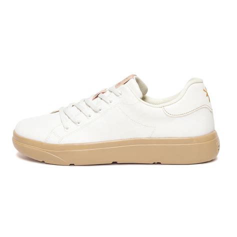 Plaeto Classic Sneakers for Men - Off White / Honey