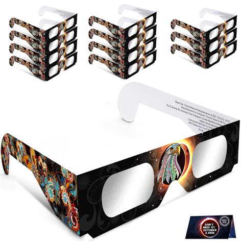 Andbasis Solar Eclipse Glasses ISO 12312-2:2015(E) & CE Certified 2024 ...