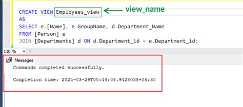 Why Create a View in SQL 的图像结果