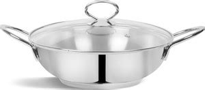 Pradeep Pradeep Champion SS Sandwich Bottom Kadai (Delicia)with Glass ...