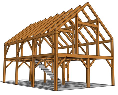 Timber Frame Barn Home Floor Plans
