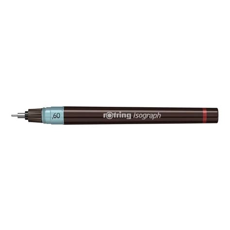 Rotring 0.10 mm Isograph Technical Drawing Ink Pen, Chrome Plated Tip ...