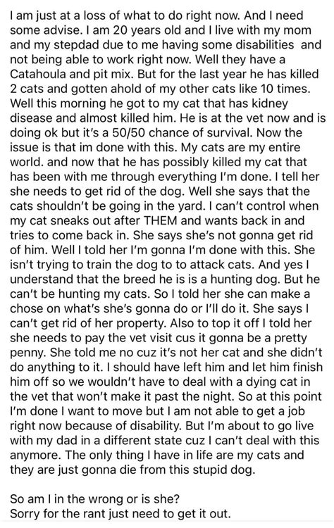 I hate reading stuff like this. The mother is just 🗑 Cats. Are. Not ...