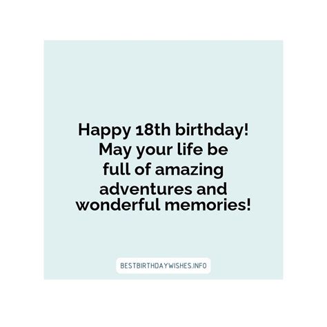 117 best happy 18th birthday messages quotes and wishes – Artofit