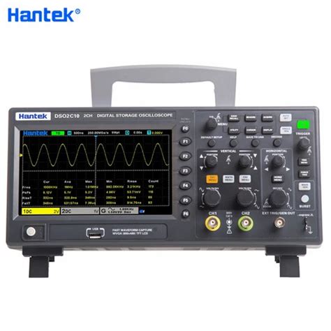 HANTEK US Digital Oscilloscope 2CH Storage Sampling Rate India | Ubuy