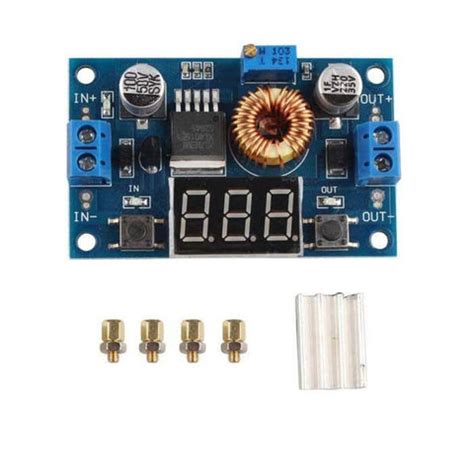 XL4015 5A DC-DC Step Down Adjustable Power Supply Buck Module LED w ...