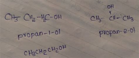 Distinguish between propan-1-ol nd propan-2-ol - Brainly.in