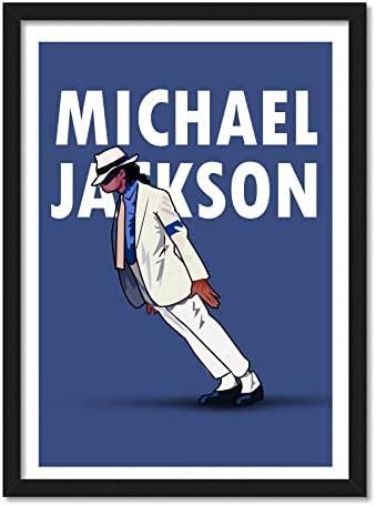 Good hope Michael Jackson Minimal Art Framed Poster, multicolour, Print ...