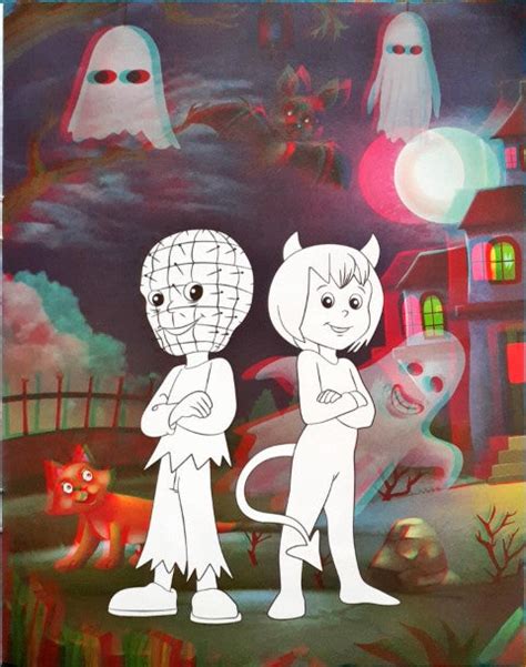 3D Colouring Horror – Books and You